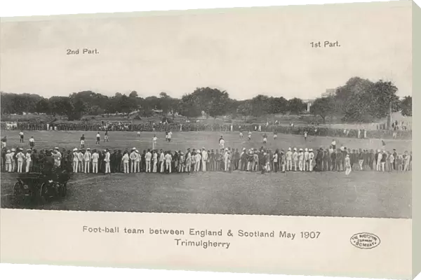 Football Match between England and Scotland - Trimulgherry