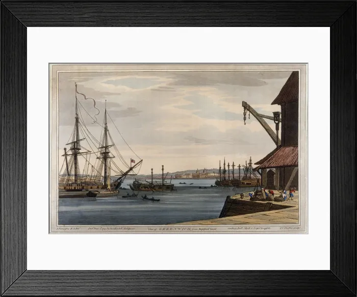 Framed Print : GREENWICH / FARINGTON / 1793 Framed Print : GREENWICH / FARINGTON / 1793
