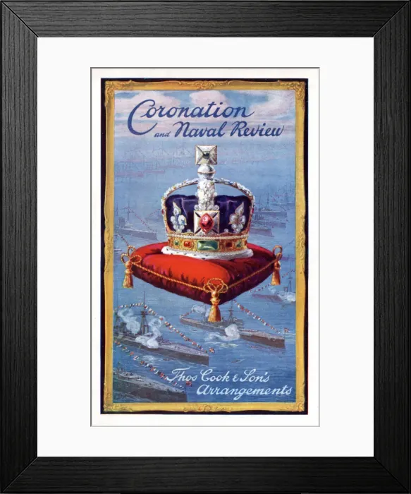 Framed Print : Thomas Cook Travel Brochure - Cover Framed Print : Thomas Cook Travel Brochure - Cover