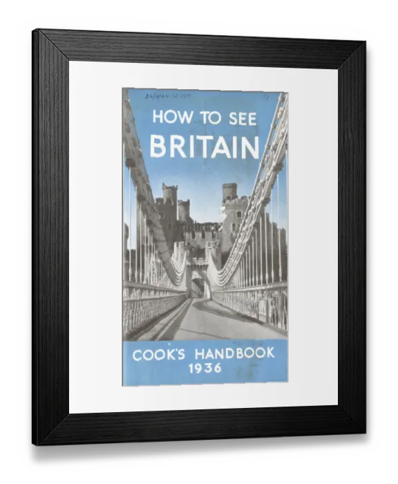 Framed Print : Thomas Cook Travel Brochure - Cover Framed Print : Thomas Cook Travel Brochure - Cover