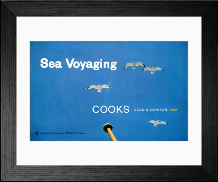 Framed Print : Thomas Cook Travel Brochure - Cover Framed Print : Thomas Cook Travel Brochure - Cover