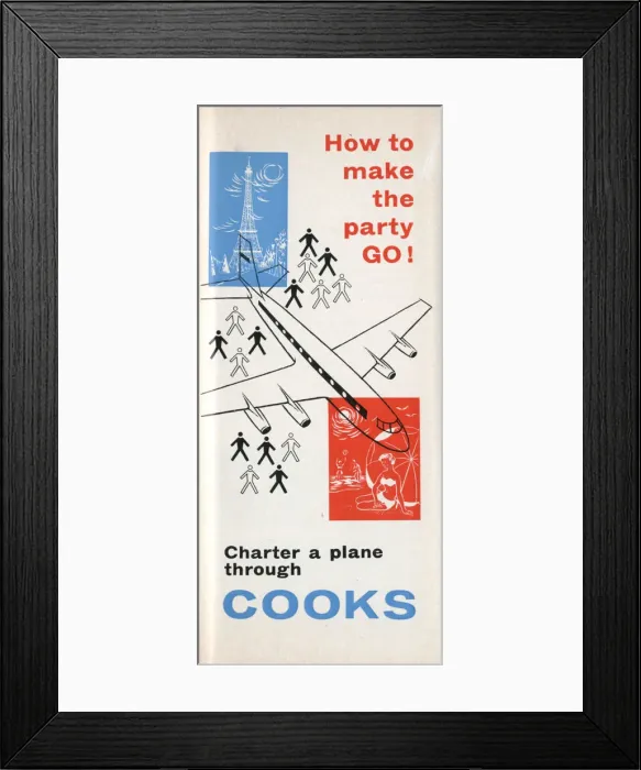 Framed Print : Thomas Cook Travel Brochure - Cover Framed Print : Thomas Cook Travel Brochure - Cover