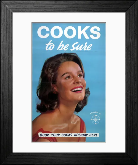 Framed Print : Thomas Cook Travel Company - Poster Framed Print : Thomas Cook Travel Company - Poster