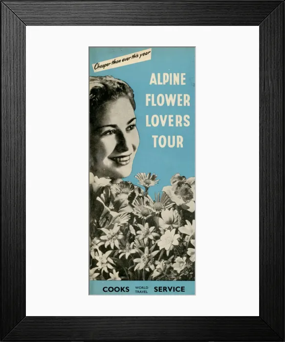 Framed Print : Thomas Cook Travel Brochure - Cover Framed Print : Thomas Cook Travel Brochure - Cover