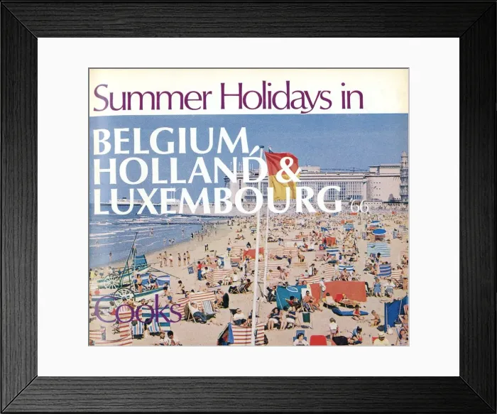 Framed Print : Thomas Cook Travel Brochure - Cover Framed Print : Thomas Cook Travel Brochure - Cover