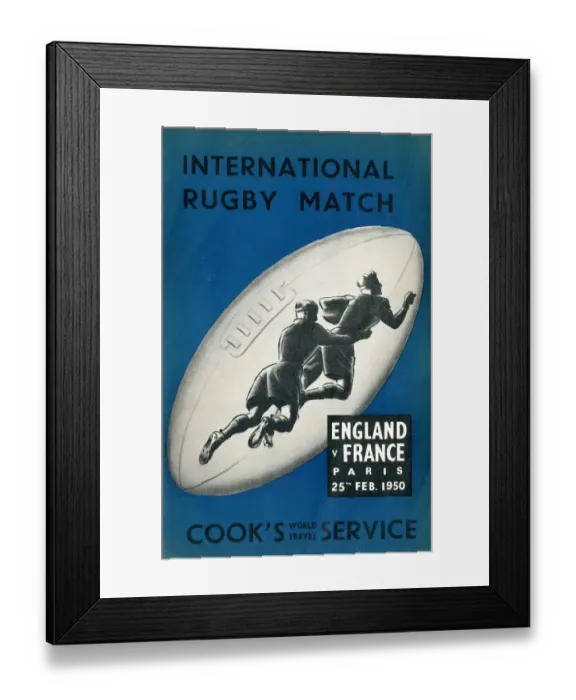 Framed Print : Thomas Cook Travel Brochure - Cover Framed Print : Thomas Cook Travel Brochure - Cover