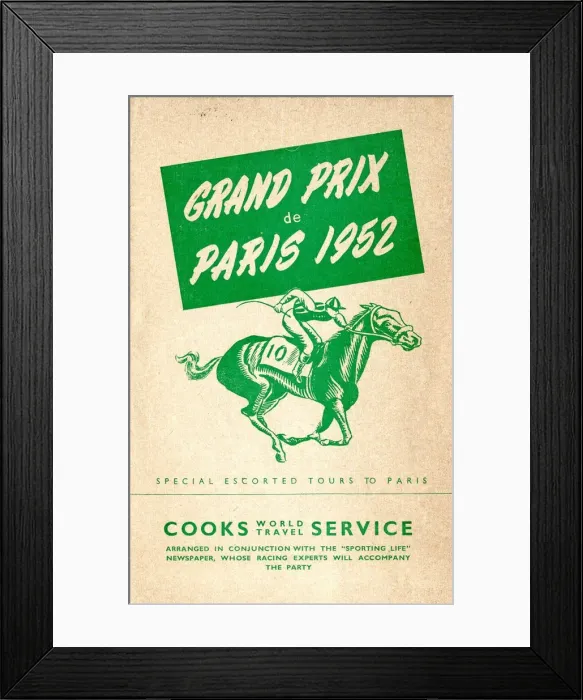 Framed Print : Thomas Cook Travel Brochure - Cover Framed Print : Thomas Cook Travel Brochure - Cover