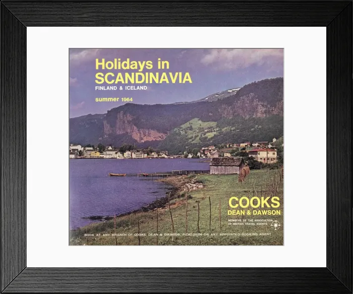 Framed Print : Thomas Cook Travel Brochure - Cover Framed Print : Thomas Cook Travel Brochure - Cover