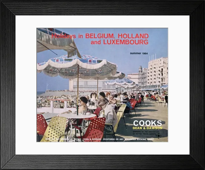 Framed Print : Thomas Cook Travel Brochure - Cover Framed Print : Thomas Cook Travel Brochure - Cover