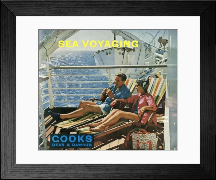 Framed Print : Thomas Cook Travel Brochure - Cover Framed Print : Thomas Cook Travel Brochure - Cover