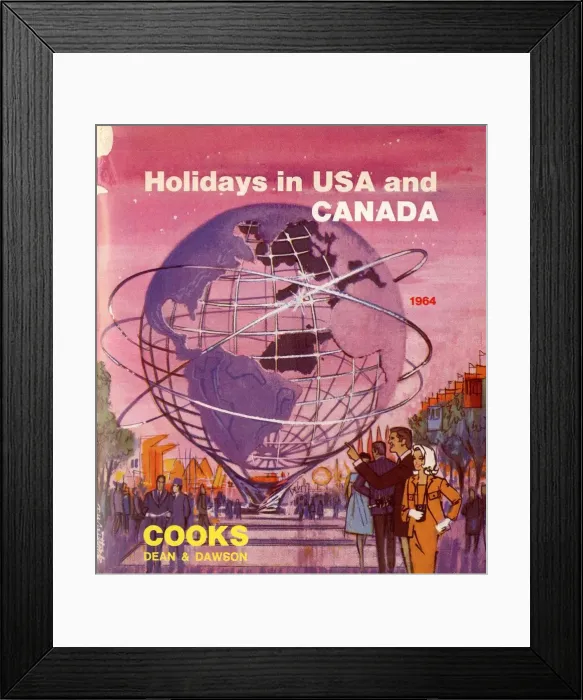 Framed Print : Thomas Cook Travel Brochure - Cover Framed Print : Thomas Cook Travel Brochure - Cover
