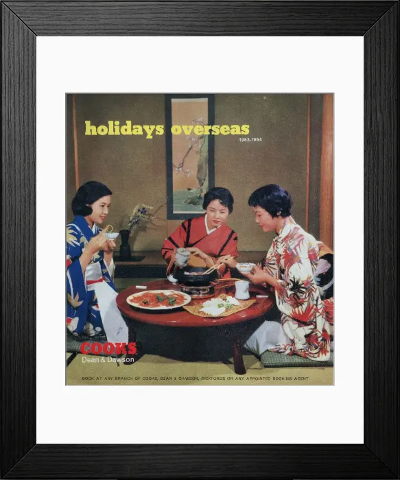 Framed Print : Thomas Cook Travel Brochure - Cover Framed Print : Thomas Cook Travel Brochure - Cover