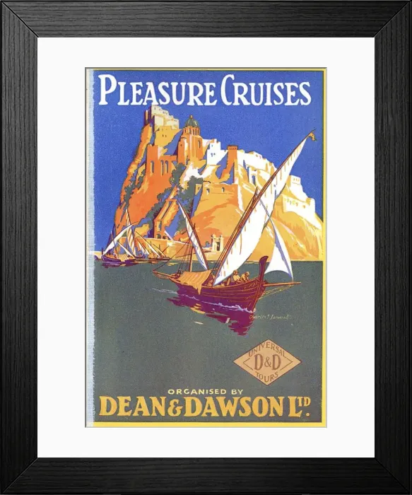 Framed Print : Thomas Cook Travel Brochure - Cover Framed Print : Thomas Cook Travel Brochure - Cover
