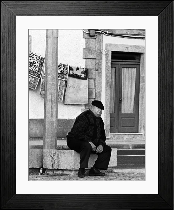 Framed Print : Grumpy old man, Portugal Framed Print : Grumpy old man, Portugal