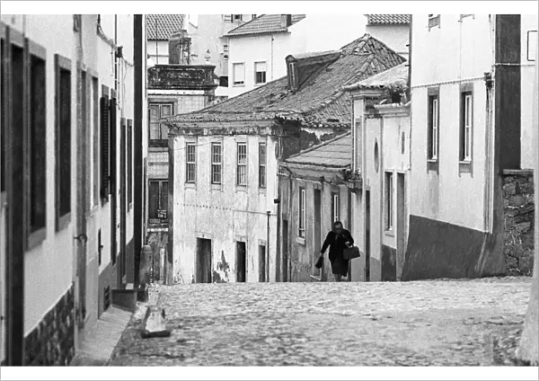 Old woman, Ericeria, Portugal - 2