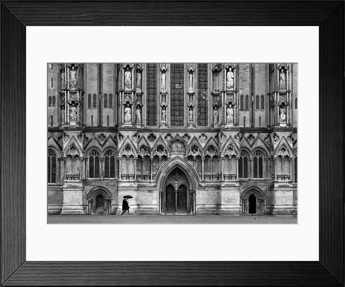 Framed Print : Wells Cathedral, west front Framed Print : Wells Cathedral, west front