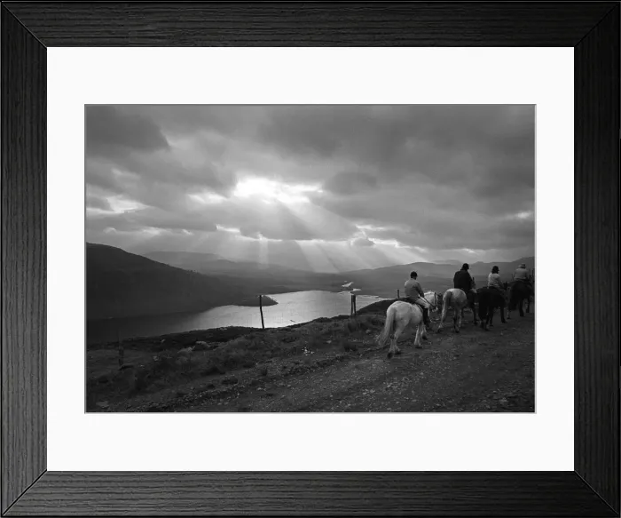 Framed Print : Horse riding Kerry, Ireland Framed Print : Horse riding Kerry, Ireland