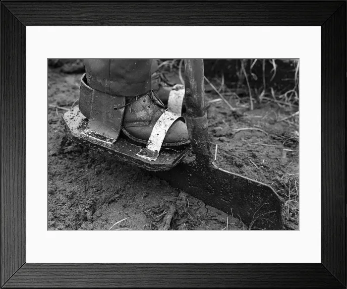 Framed Print : Peat cutting shoe - 2 Framed Print : Peat cutting shoe - 2