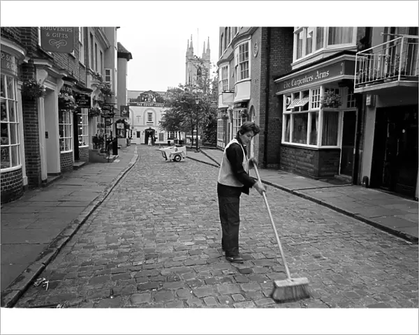 Street sweeper, Windsor