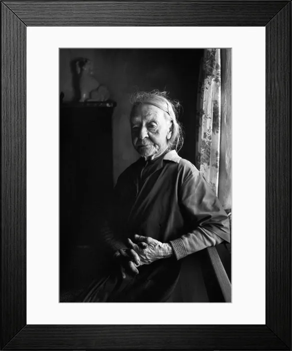 Framed Print : Mary MacDonald portrait Framed Print : Mary MacDonald portrait
