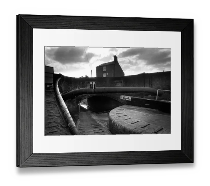 Framed Print : Digbeth Canal, Birmingham - 1 Framed Print : Digbeth Canal, Birmingham - 1