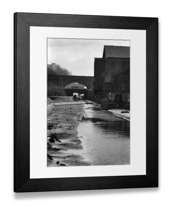 Framed Print : Digbeth Canal, Birmingham - 2 Framed Print : Digbeth Canal, Birmingham - 2