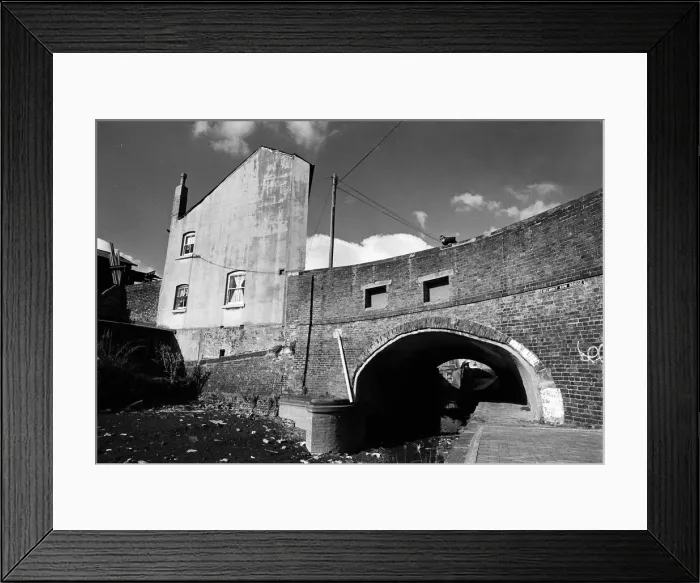 Framed Print : Digbeth Canal, Birmingham - 3 Framed Print : Digbeth Canal, Birmingham - 3