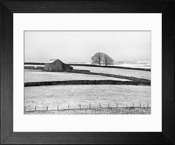 Framed Print : Ribble Valley, winter - 02 Framed Print : Ribble Valley, winter - 02