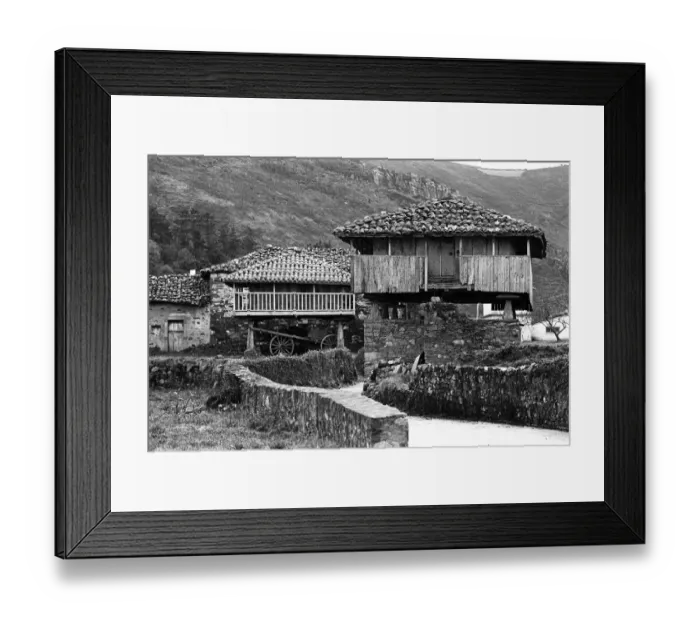 Framed Print : Galician granary - 02 Framed Print : Galician granary - 02