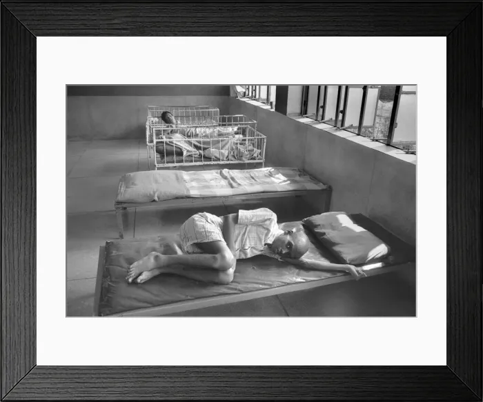 Framed Print : Hospital ward, Jaipur, India Framed Print : Hospital ward, Jaipur, India