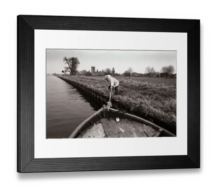 Framed Print : Sharpness Canal, Frampton on Severn - 2 Framed Print : Sharpness Canal, Frampton on Severn - 2