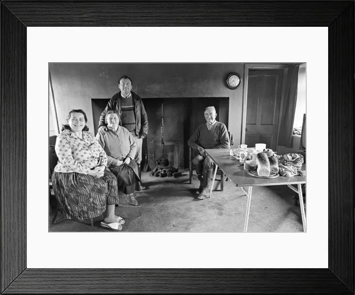 Framed Print : Farm kitchen, Co Clare, Ireland - 2 Framed Print : Farm kitchen, Co Clare, Ireland - 2