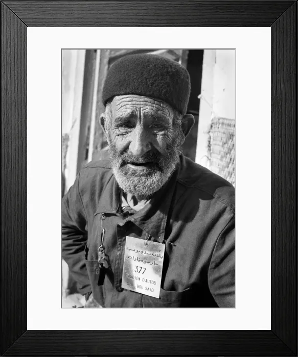 Framed Print : Taffic warden, Tunisia Framed Print : Taffic warden, Tunisia