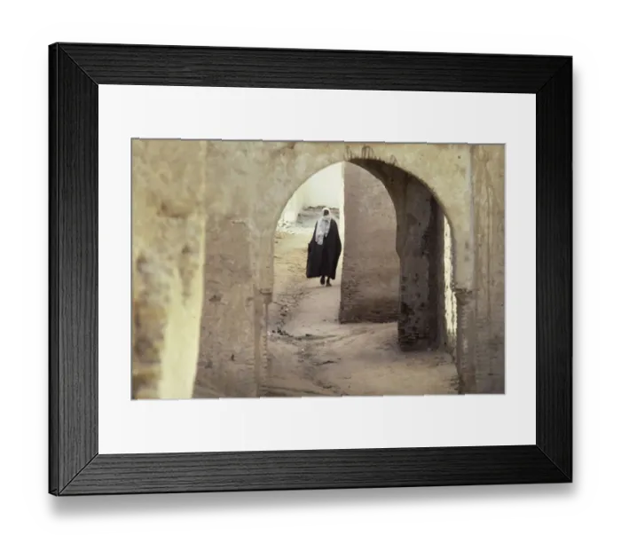 Framed Print : Dusty alleys, Nefta, Tunisia Framed Print : Dusty alleys, Nefta, Tunisia