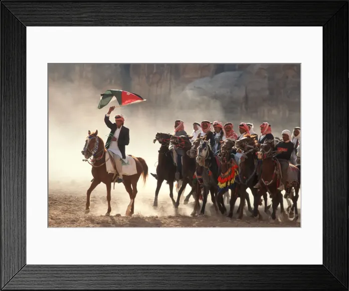 Framed Print : Horse race, Jordan - 4 Framed Print : Horse race, Jordan - 4