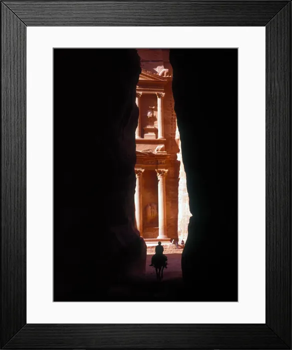 Framed Print : The Treasury, Petra, Jordan Framed Print : The Treasury, Petra, Jordan
