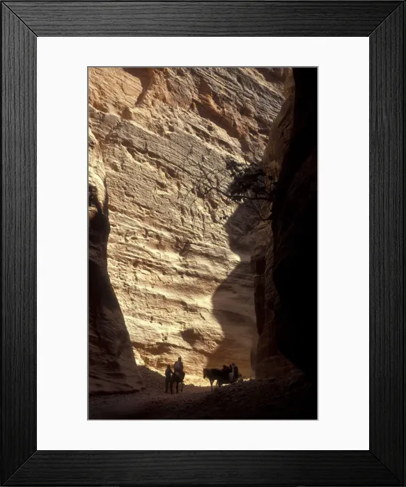 Framed Print : Tourists transport to Petra, Jordan Framed Print : Tourists transport to Petra, Jordan