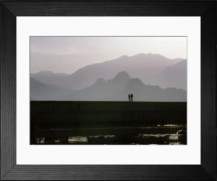 Framed Print : Harbour wall Old Antalya Framed Print : Harbour wall Old Antalya
