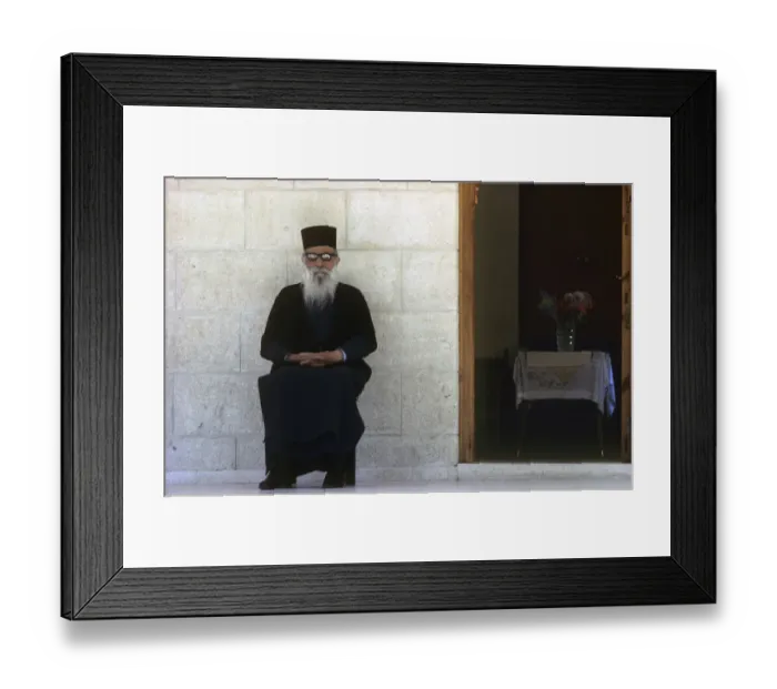 Framed Print : Orthodox priest, Nicosia, Cyprus Framed Print : Orthodox priest, Nicosia, Cyprus