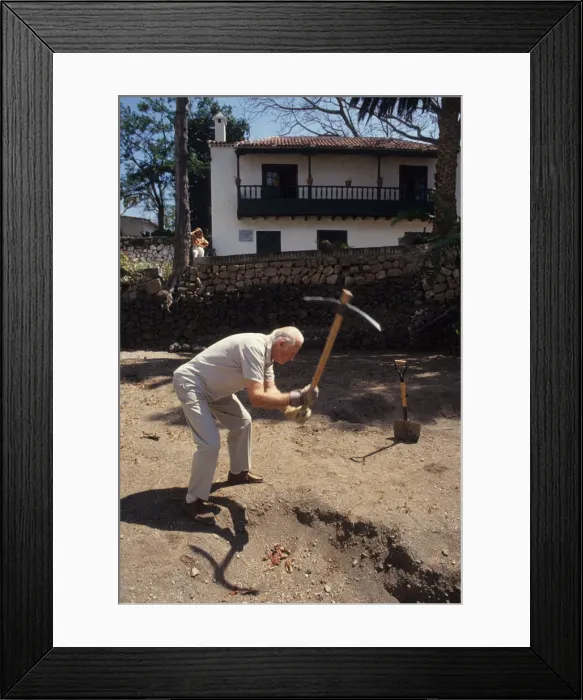 Framed Print : Explorer Thor Heyerdahl - 6 Framed Print : Explorer Thor Heyerdahl - 6