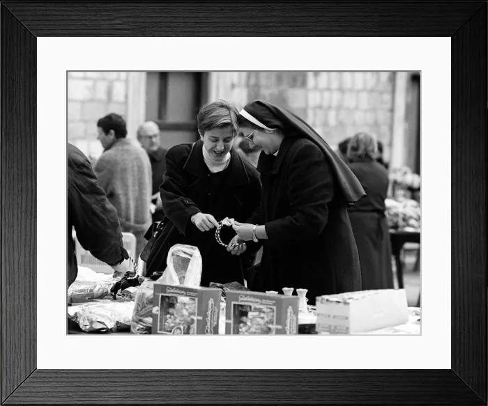 Framed Print : Reconstruction of Dubrovnik, Croatia - 3 Framed Print : Reconstruction of Dubrovnik, Croatia - 3