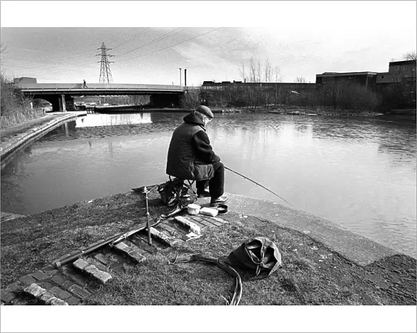 Angler, Tinsley Locks, Sheffield