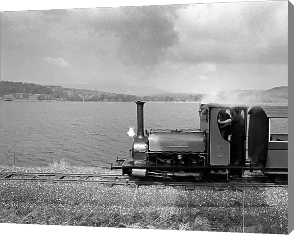 Bala Lake Railway line - Locomotive Maid Marion