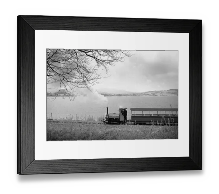 Framed Print : Bala Lake Railway line - Locomotive Maid Marion Framed Print : Bala Lake Railway line - Locomotive Maid Marion