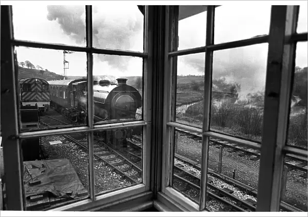 Steam locomotive Josiah Wedgwood at Cheddletom