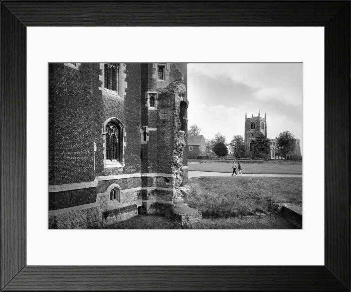 Framed Print : Tattersall Castle and Church, Tattersall, Lincolnshire Framed Print : Tattersall Castle and Church, Tattersall, Lincolnshire