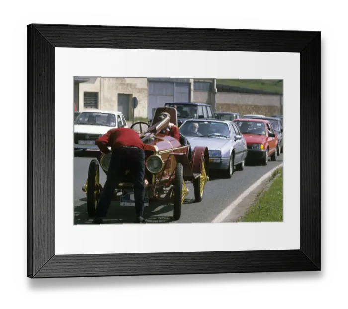 Framed Print : Hispano Suiza car rally - Santander to Madrid Framed Print : Hispano Suiza car rally - Santander to Madrid