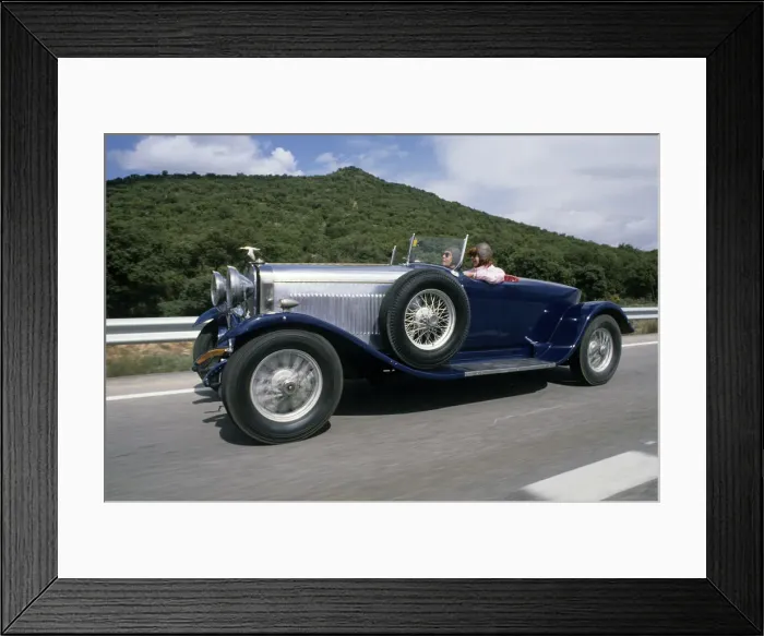 Framed Print : Hispano Suiza car rally - Santander to Madrid