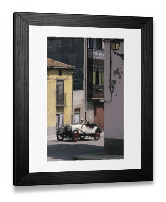 Framed Print : Hispano Suiza car rally - Santander to Madrid Framed Print : Hispano Suiza car rally - Santander to Madrid