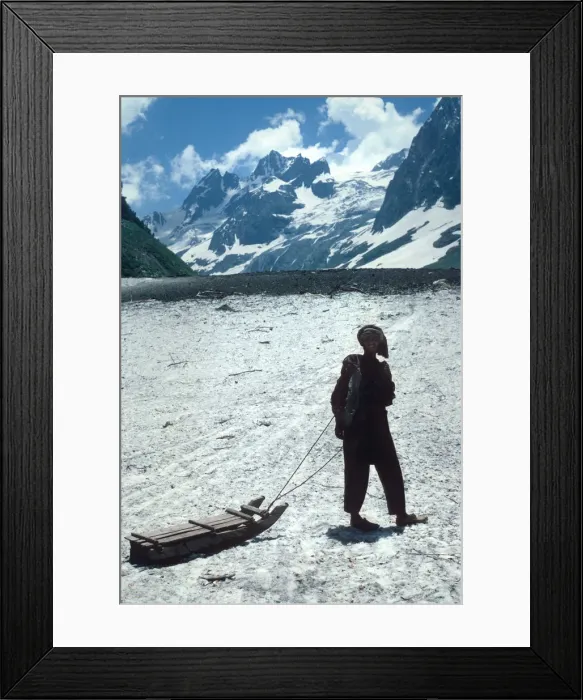 Framed Print : Kashmir, Thajiwas Glacier, Sonomarg Framed Print : Kashmir, Thajiwas Glacier, Sonomarg